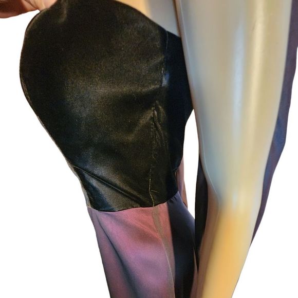 Jim Hjelm occasions Dress black  brown Burgundy Size 10 - Picture 7 of 16